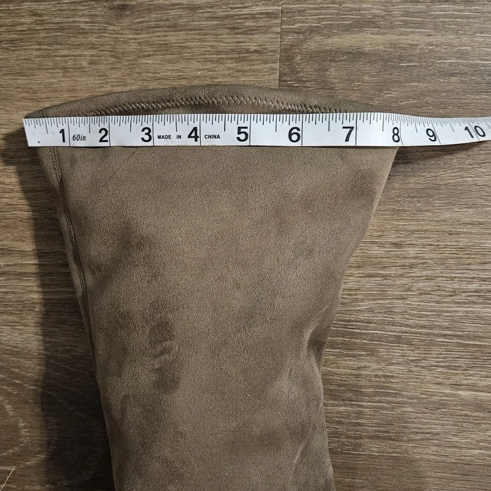 New Michael Kors Women's Over The Knee Boots Stretch Faux Suede Sz 7